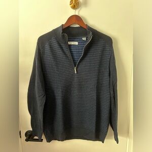 Tommy Bahama Quarterzip Pullover Sweater Mens Medium